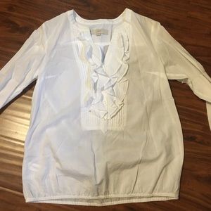LOFT Ruffle Blouse